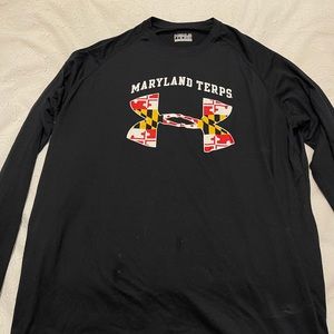 Under Armour Maryland flag long sleeve T-shirt